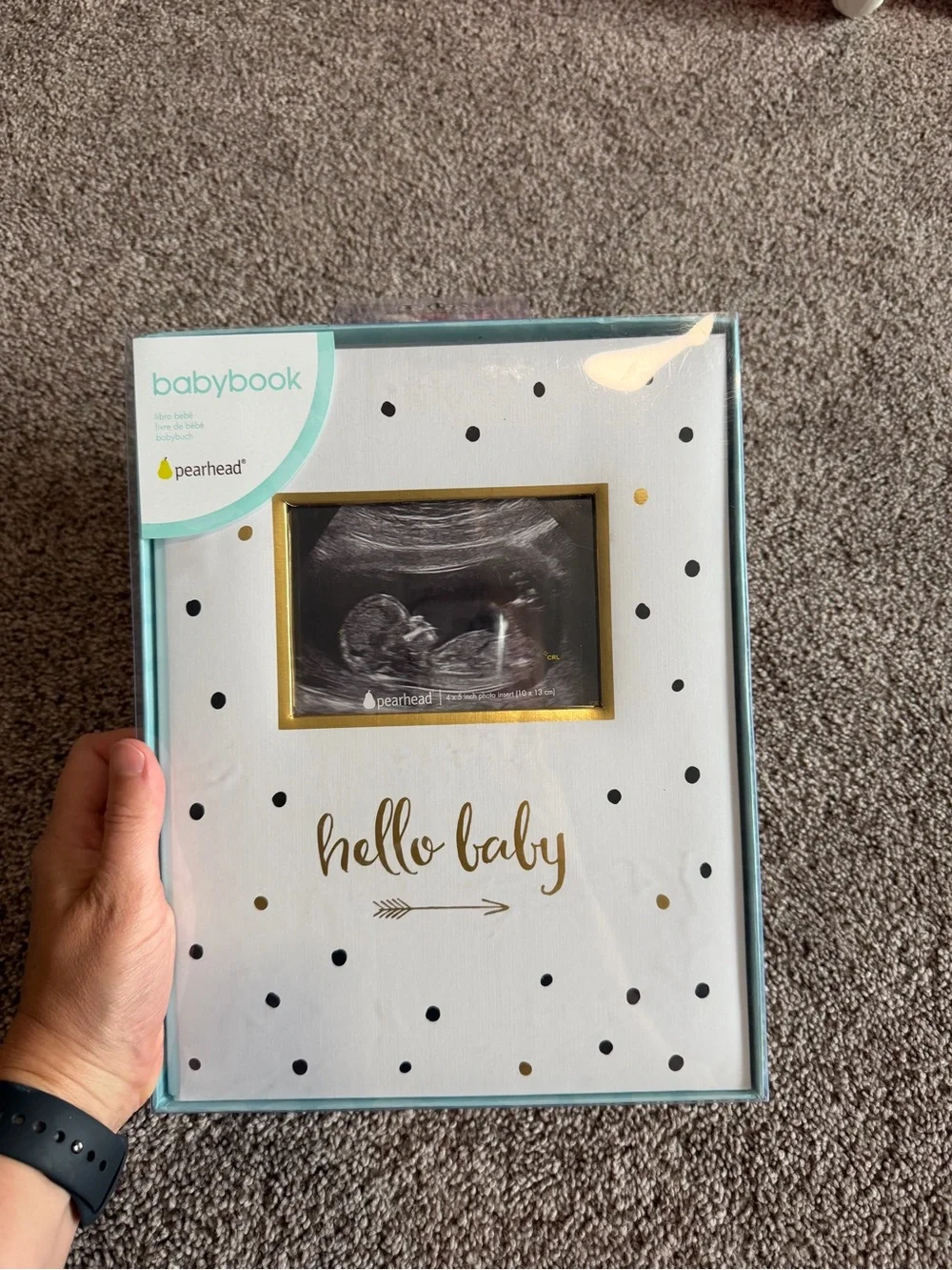 Pearhead Hello Baby Babybook